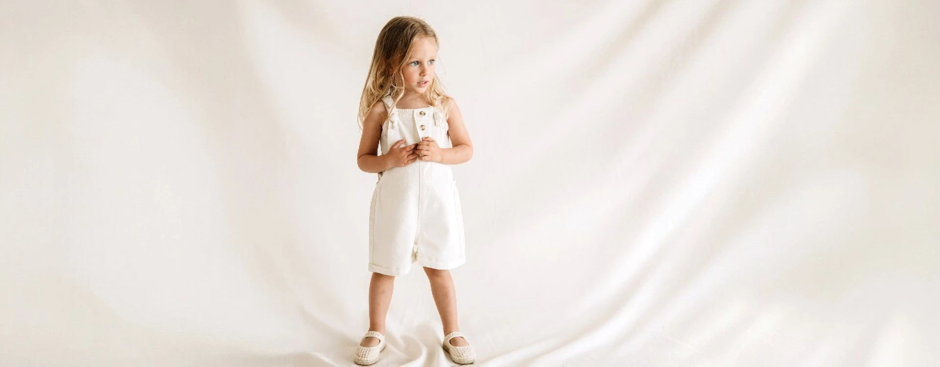 Girl wearing Minene Jumpsuit
