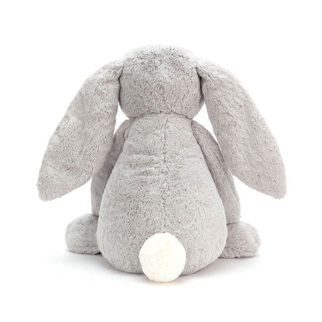 Jellycat Really Big Grey Bunny Back View