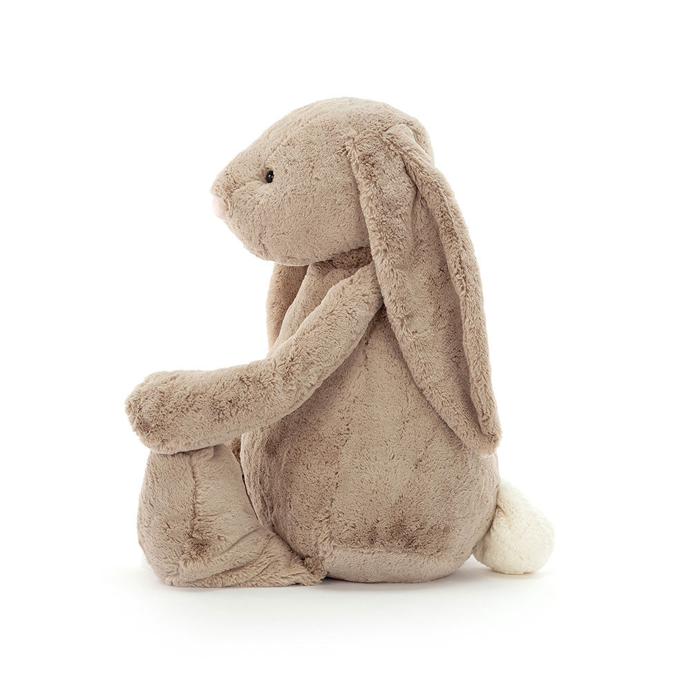 Jellycat Giant Beige Bunny Side View