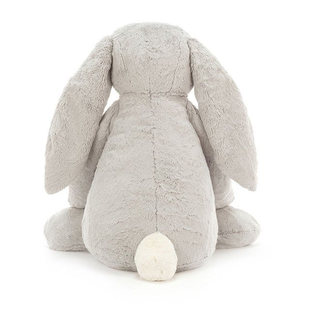 Jellycat Giant Grey Bunny Back View
