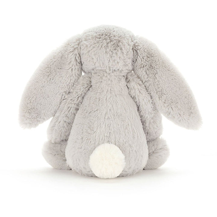 Jellycat Bashful Silver Bunny Back View