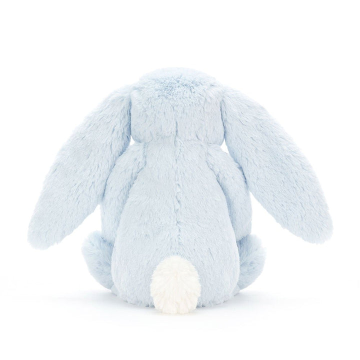 Jellycat Medium Bashful Blue Bunny Back View