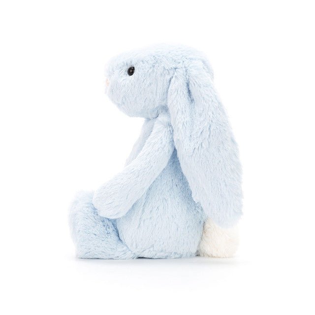 Jellycat Medium Bashful Blue Bunny Side View