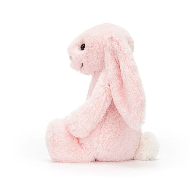 Jellycat Medium Bashful Pink Bunny Side View