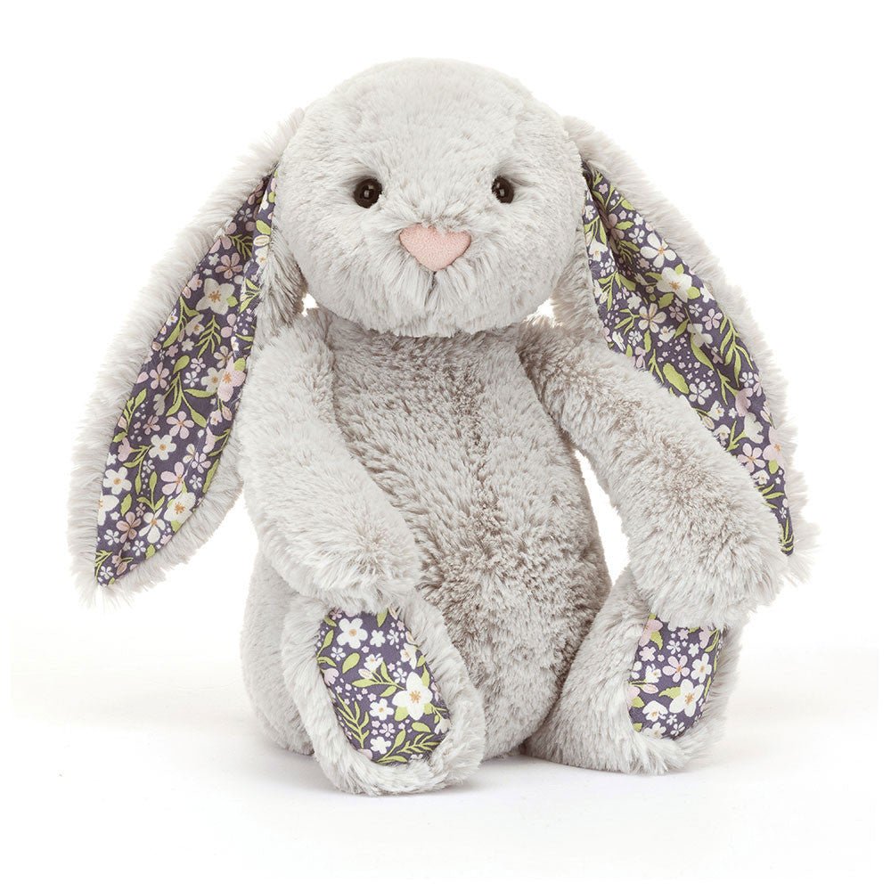Jellycat Bashful Silver Blossom Bloom Bunny