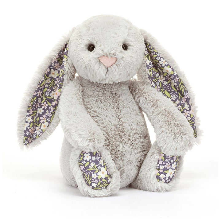 Jellycat Bashful Silver Blossom Bloom Bunny