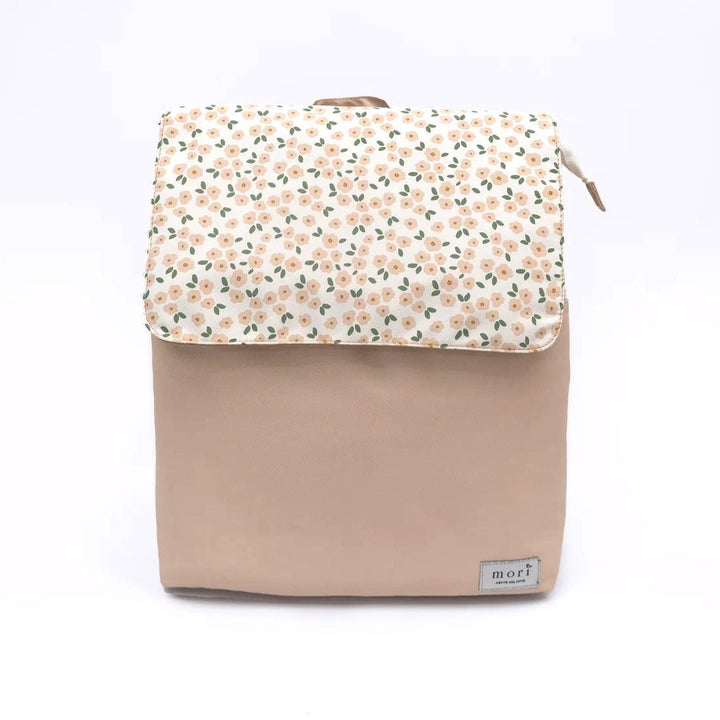 Personalised Mini Florals Beige Insulation Bag