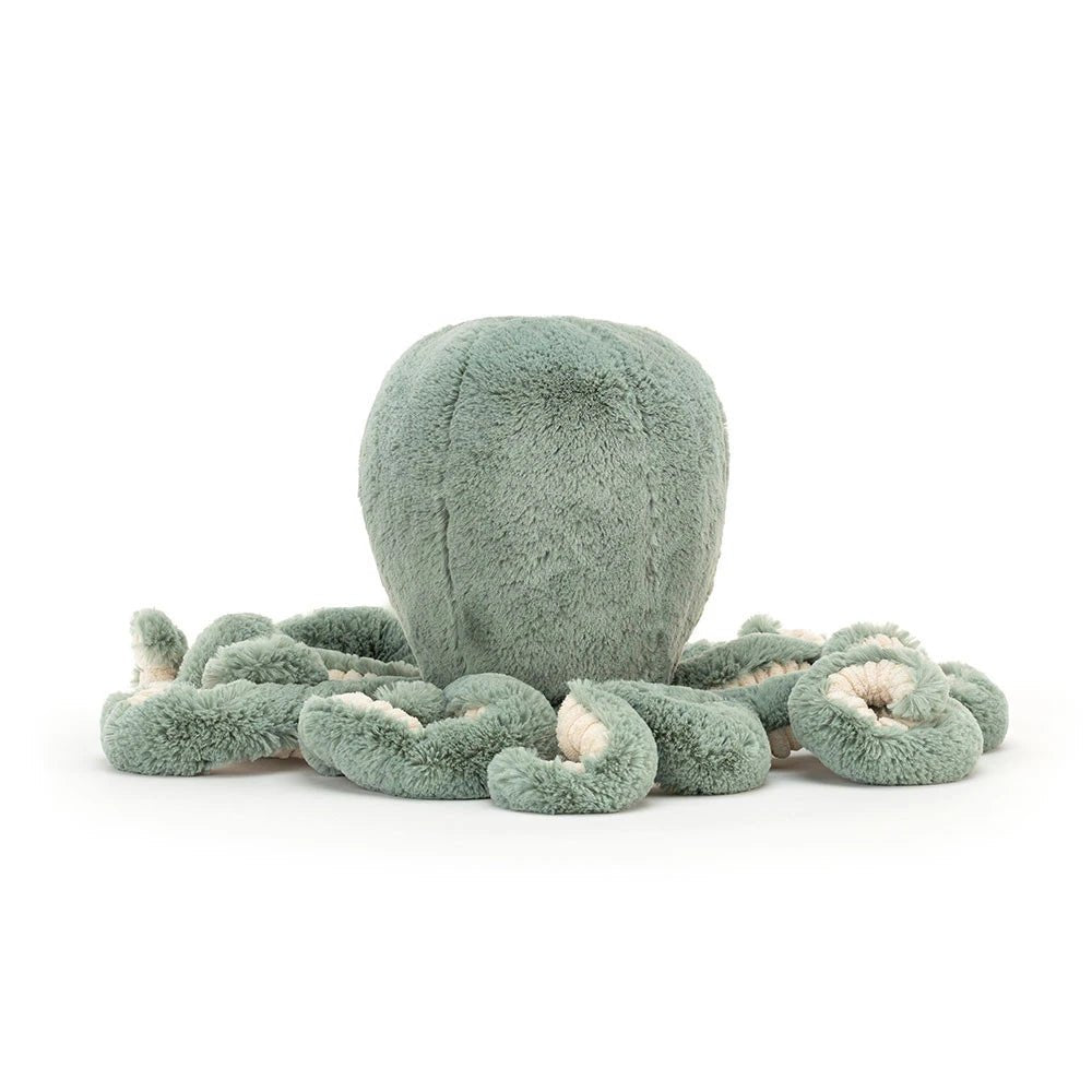 Back view of Jellycat Little Odyssey Octopus