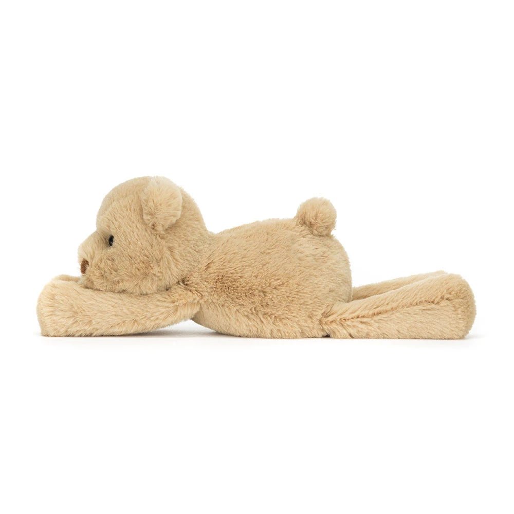 Small Jellycat Smudge Bear plush perfect for babies and toddlers