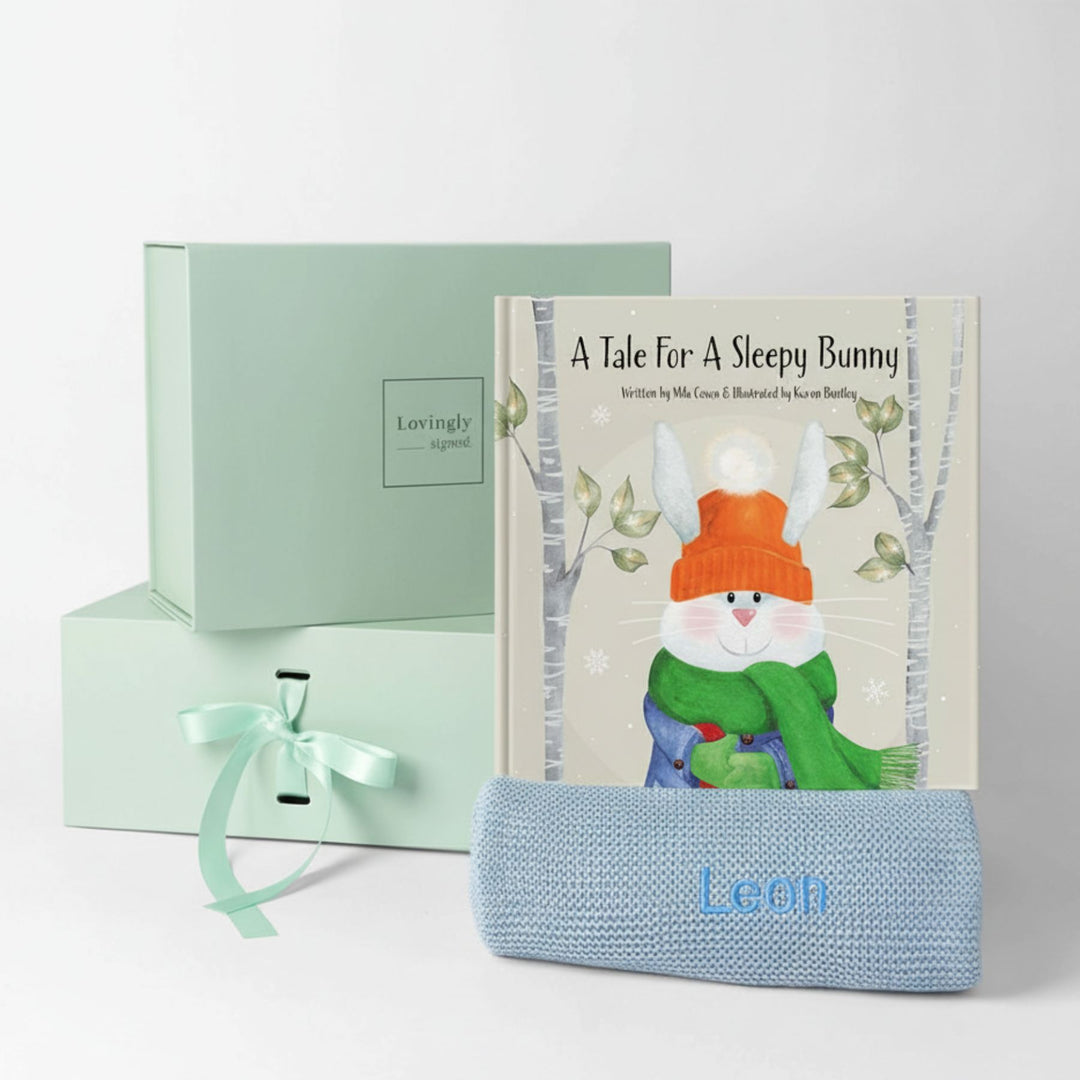 Bedtime Stories Gift Set in Blue