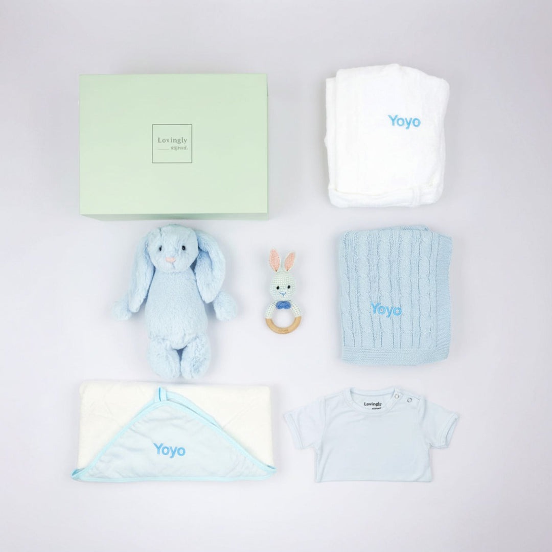 Blissful Baby Bundle in Blue