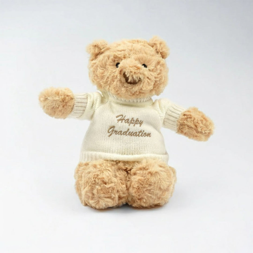 Hugsy Bear in Happy Graduation Shirt