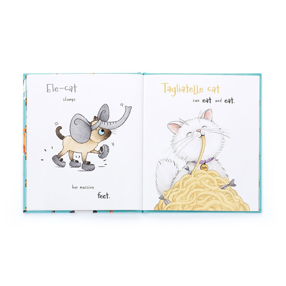 Preview of Jellycat All Kinds of Cats Book