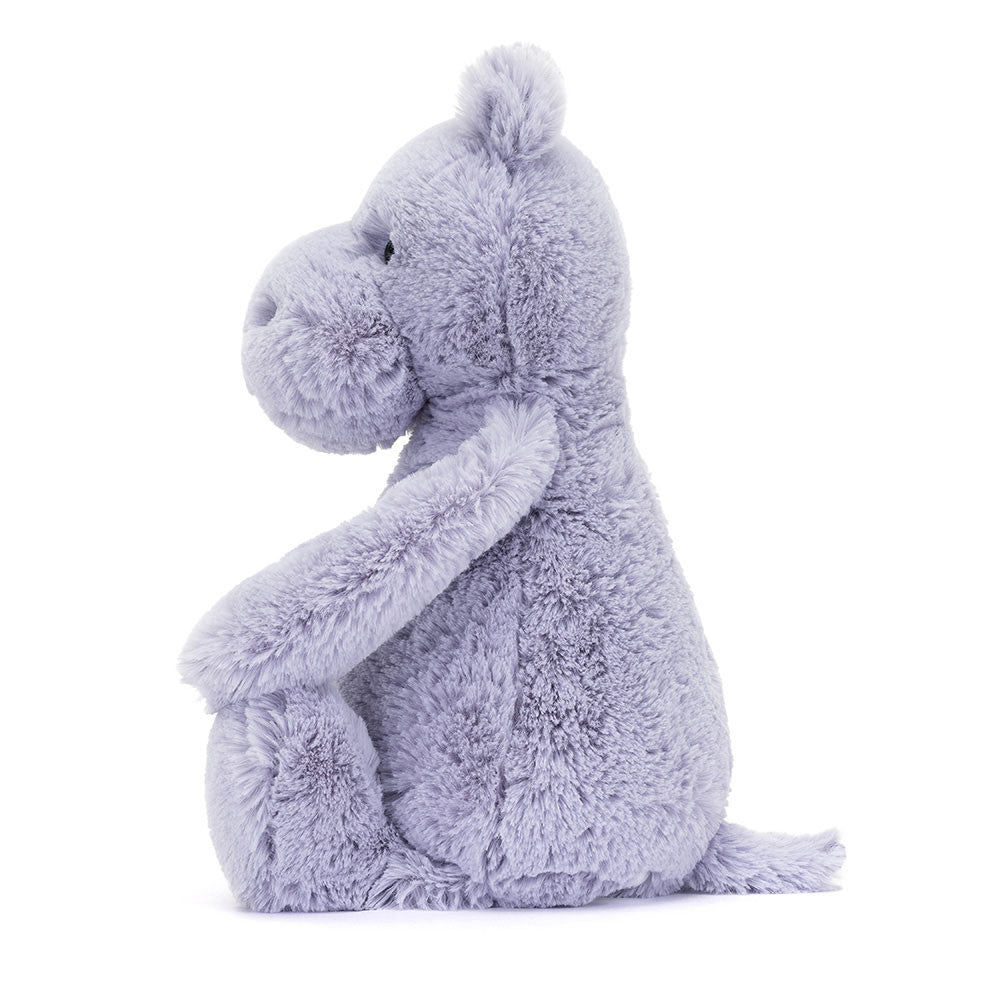 Sideview of Jellycat Bashful Hippo