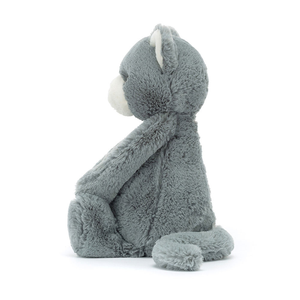 Sideview of Jellycat Bashful Kitten