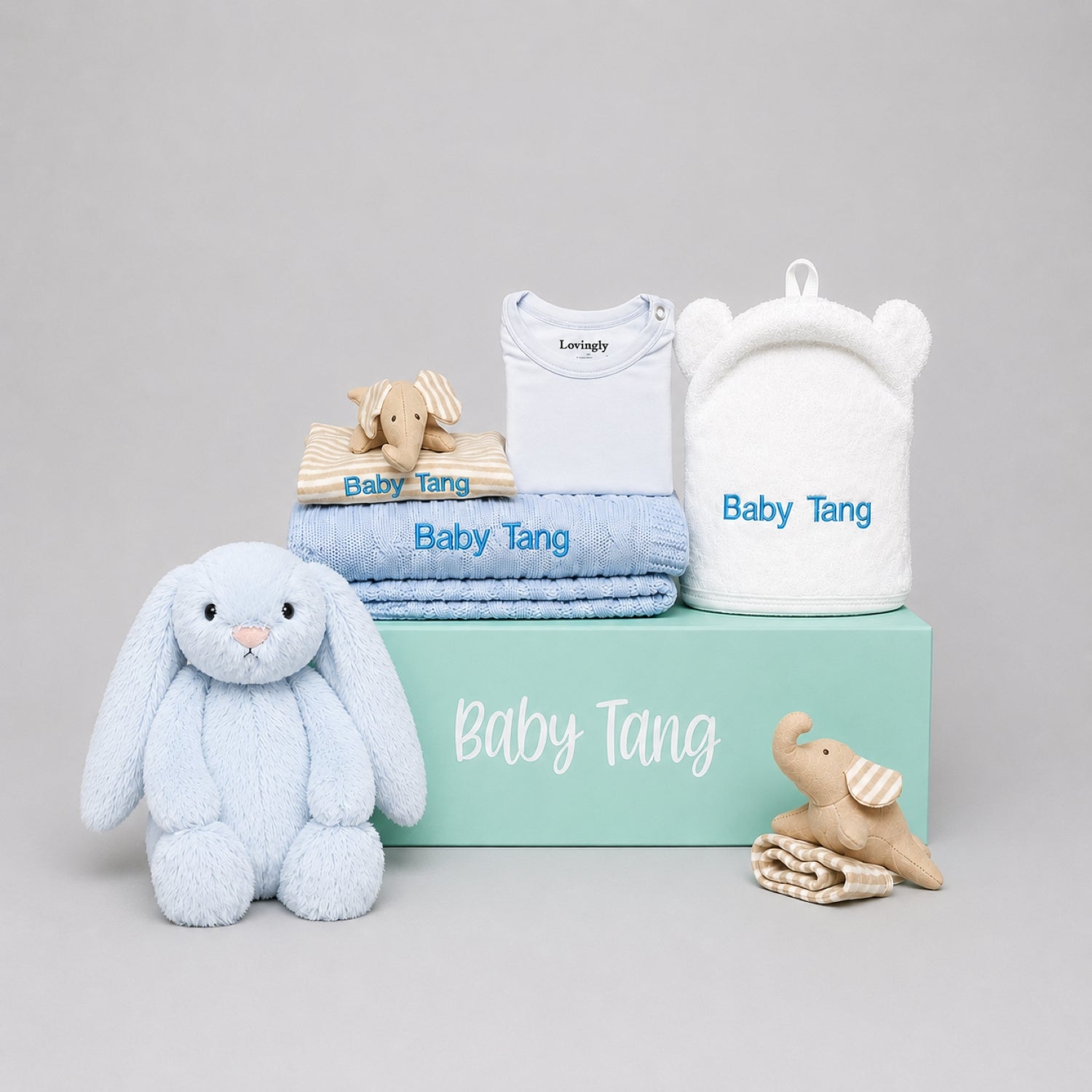 Joyful Baby Gift Set - Blue – Lovingly Signed