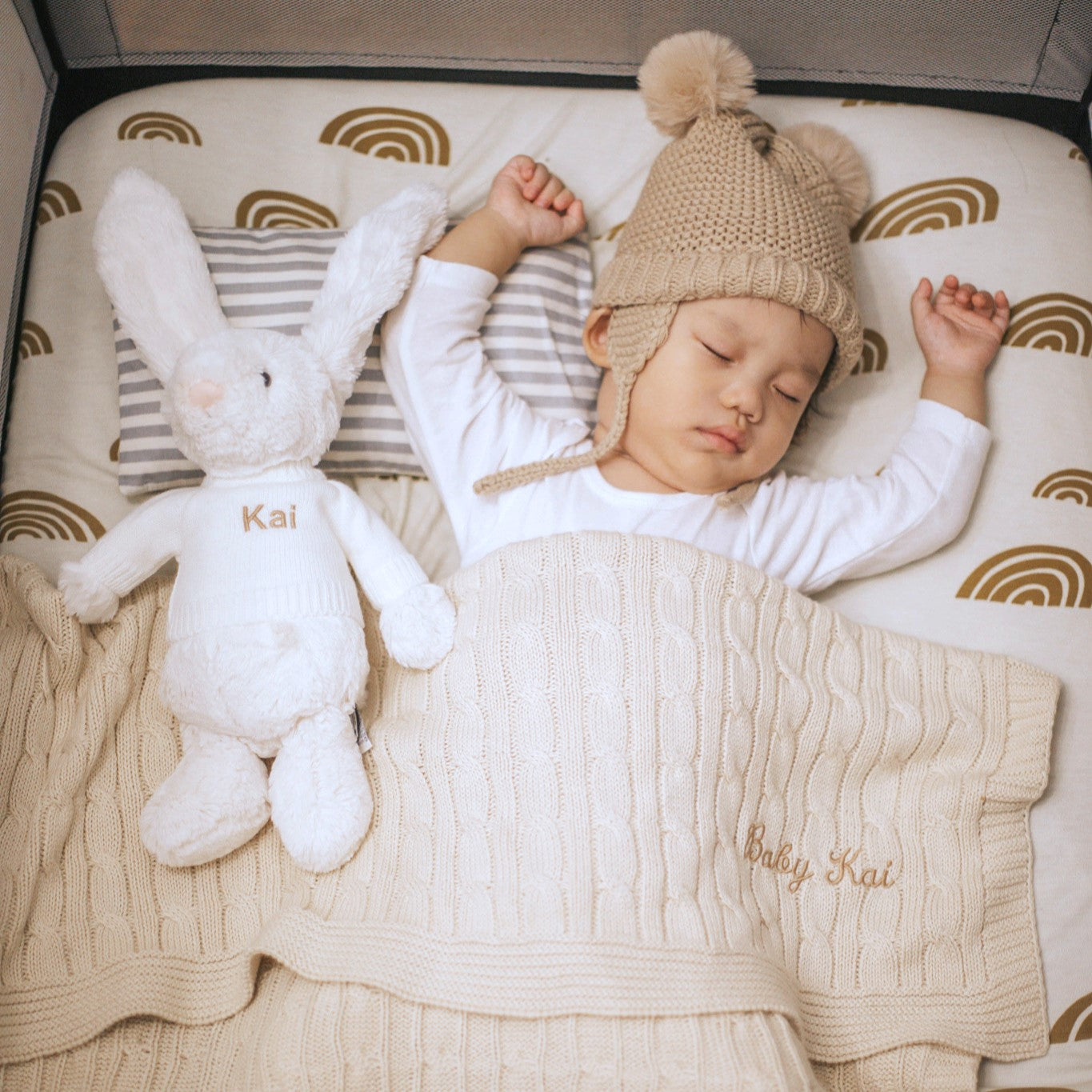 baby KAI personalised comforters