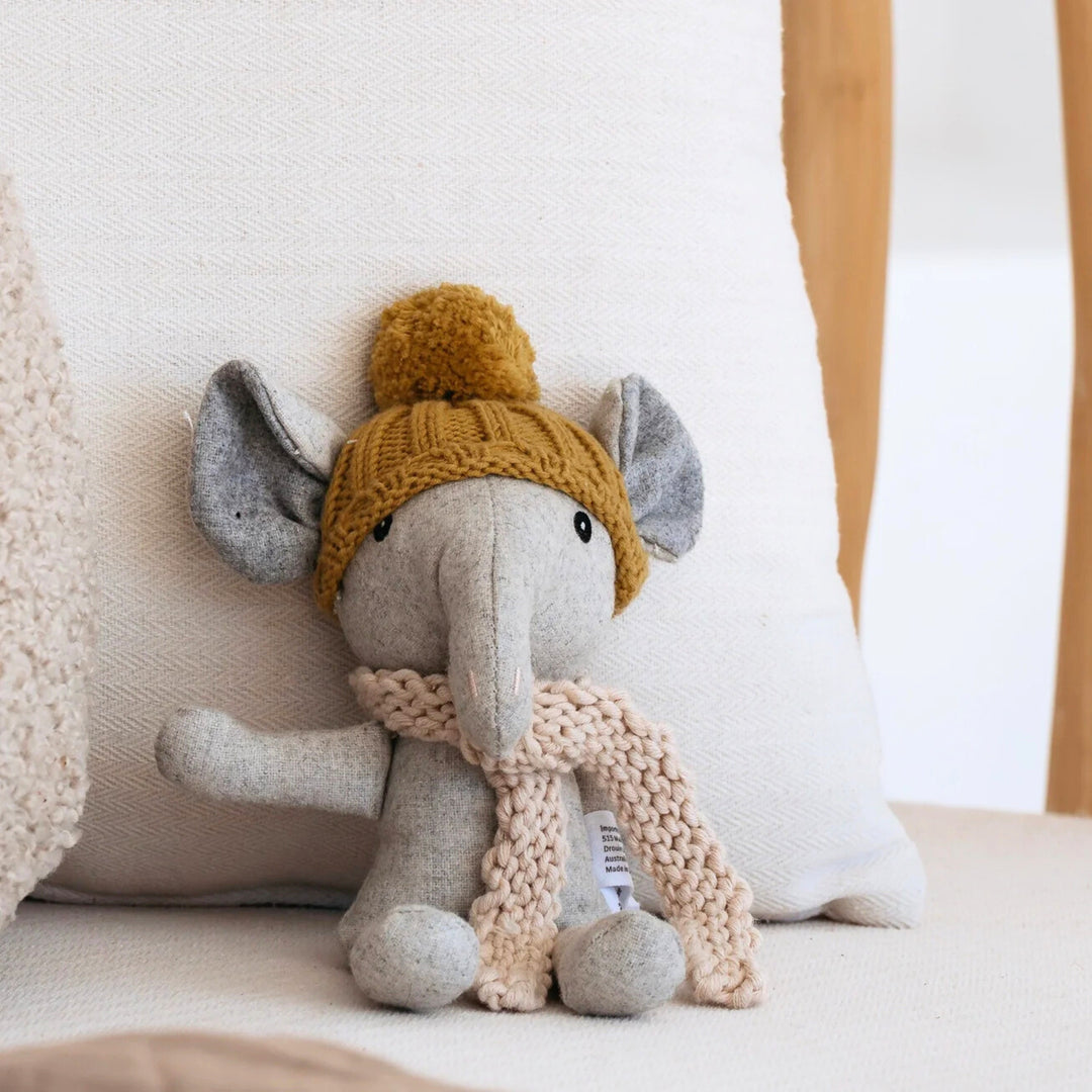 and the little dog laughed's Myrtle the elephant, soft and cuddly