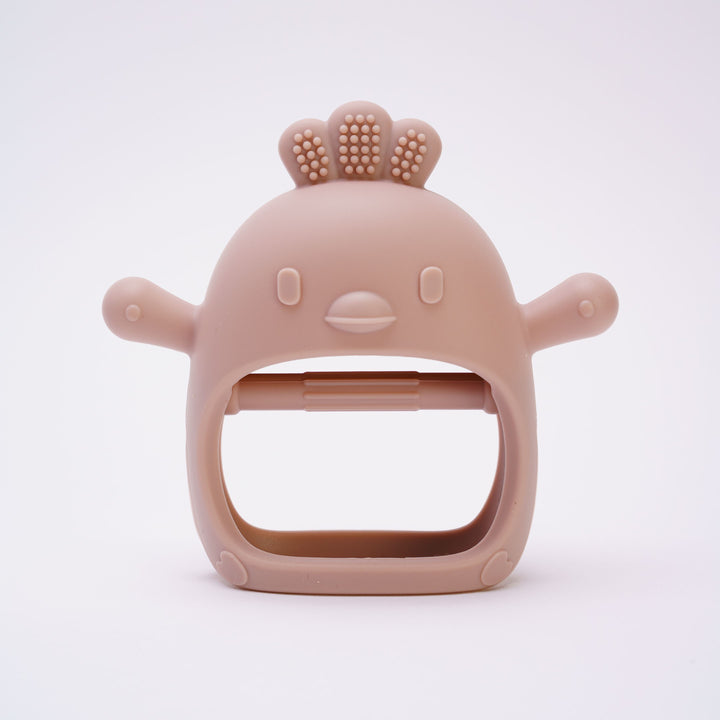 Pink Chick Silicone Teether