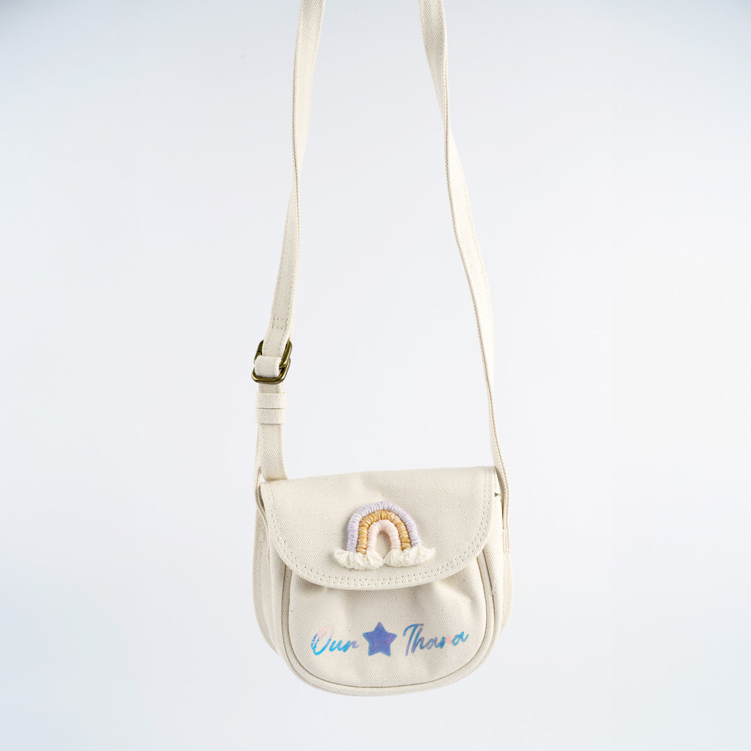 Personalised Rainbow Sling Bag