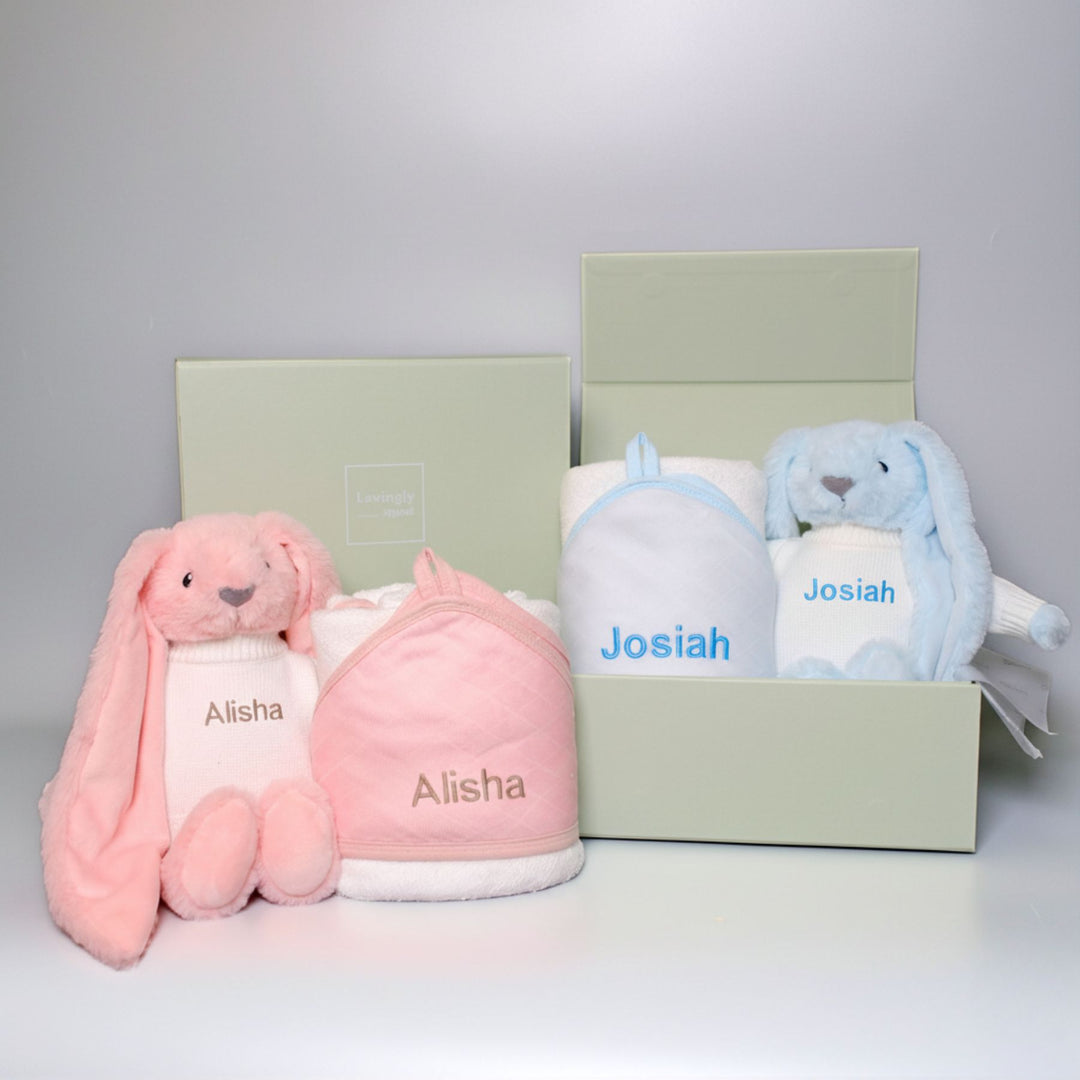 Personalised Twin Towel Gift Hamper