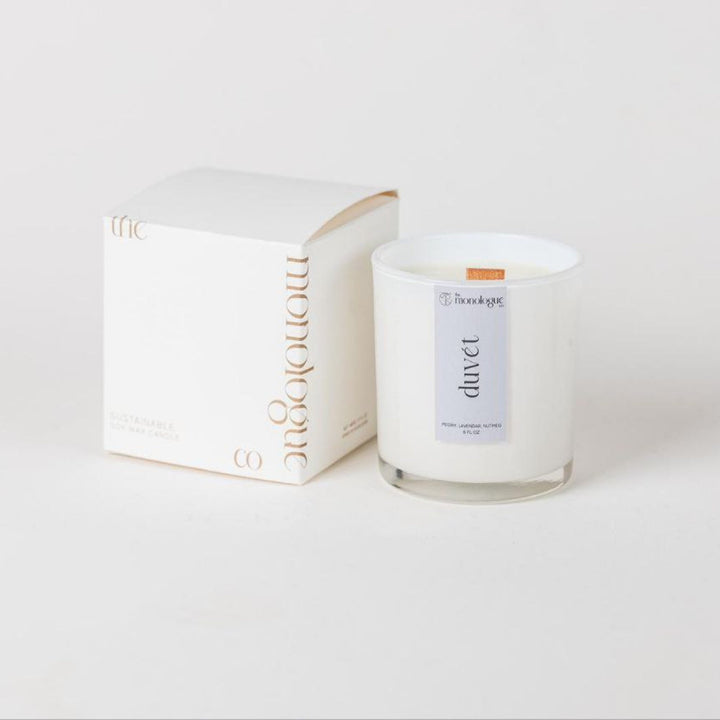 MONOLOGUE CO NATURAL SOY WAX "DUVÉT" CANDLE
