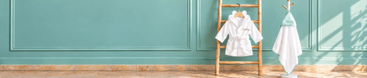 Personalised Baby Towels & Bathrobes