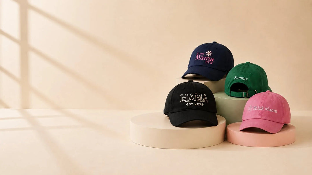 Personalised Caps for Mum: Custom Embroidered Mama Caps