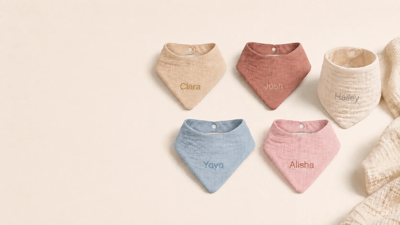 Personalised Baby Bibs