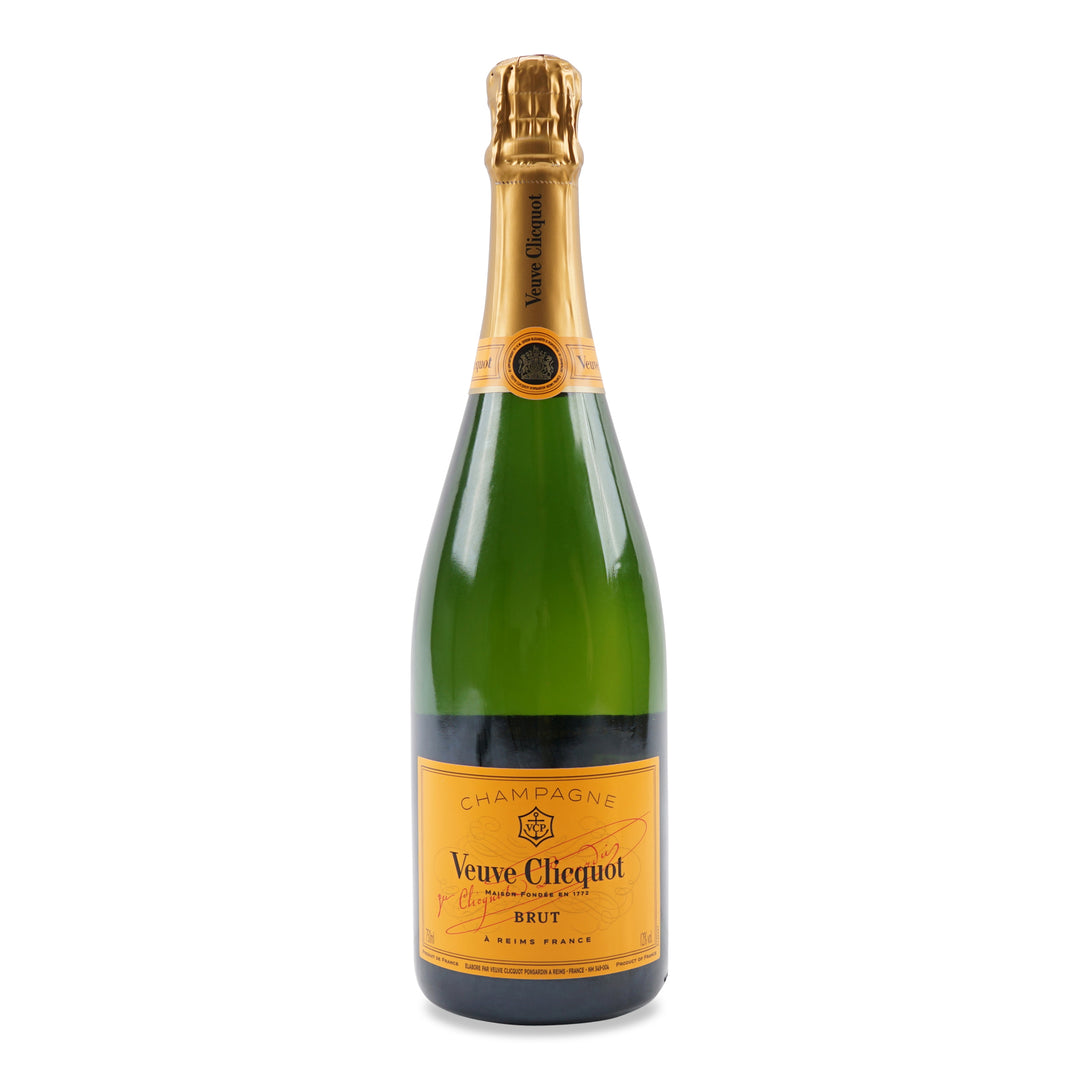 Champagne Yellow Label Brut - LOVINGLY SIGNED (SG)