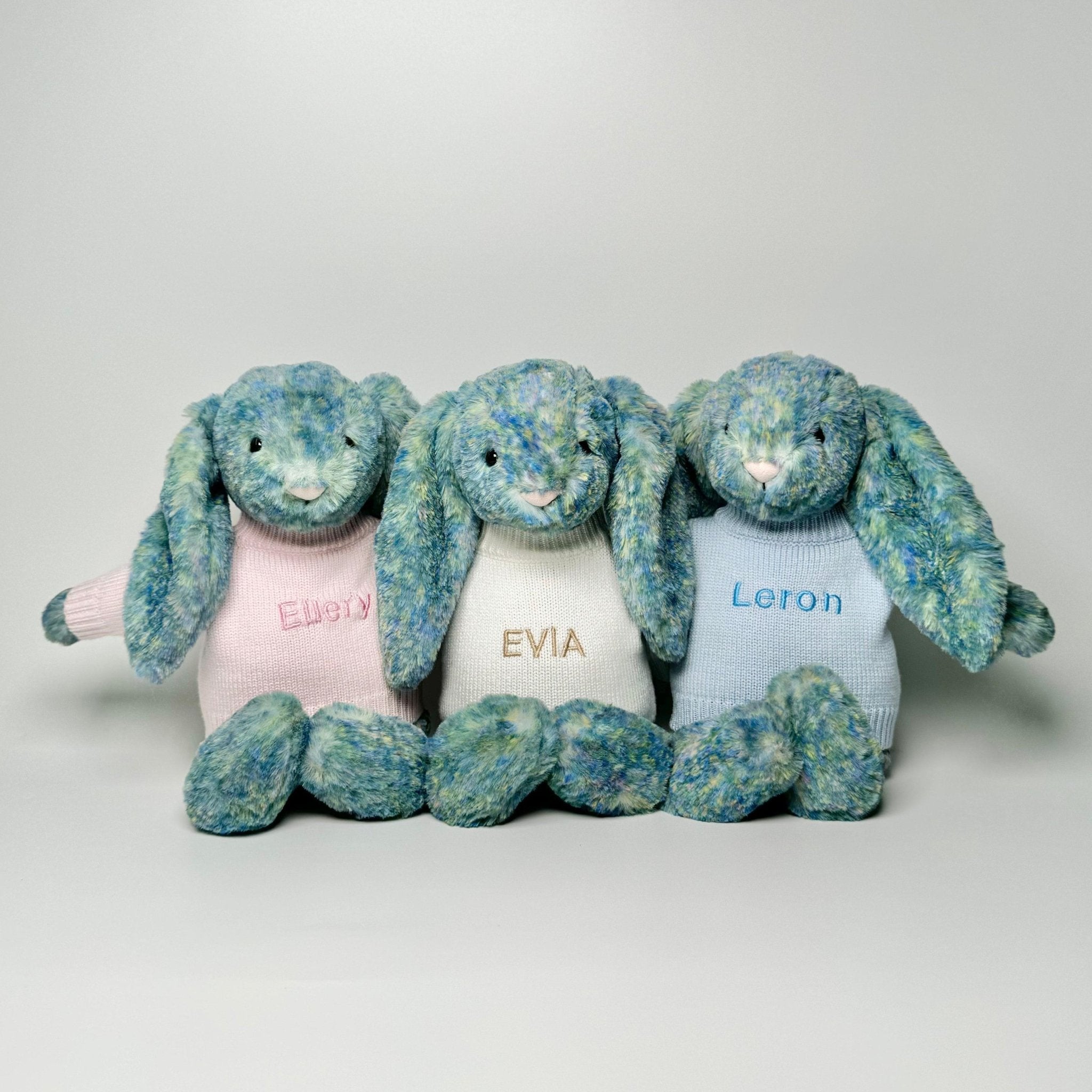  Personalised Luxe Azure Bunny 