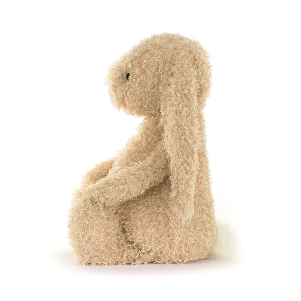 Side View of Jellycat Huge Luxe Curly Bunny