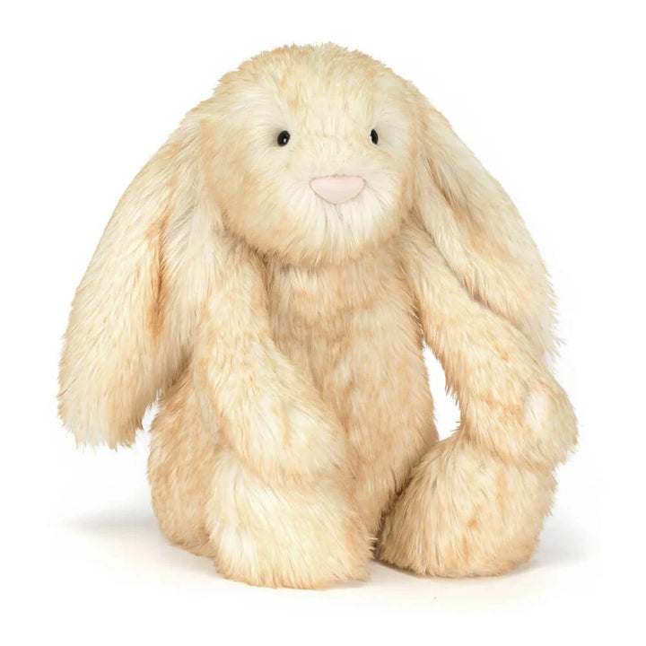 Jellycat Springlowe Luxe Bunny plush toy lifestyle display