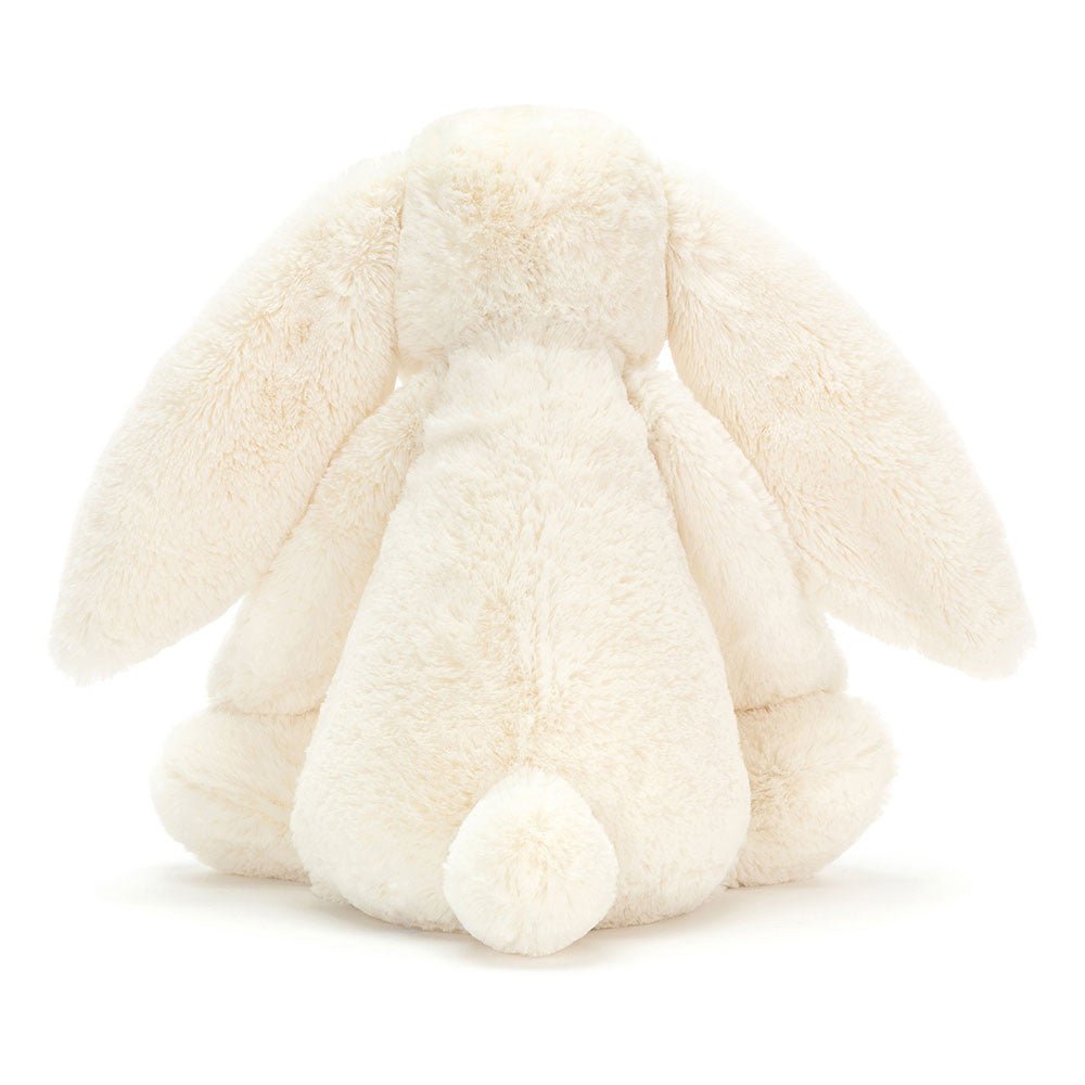 Jellycat Large Bashful Cream Bunny Back View