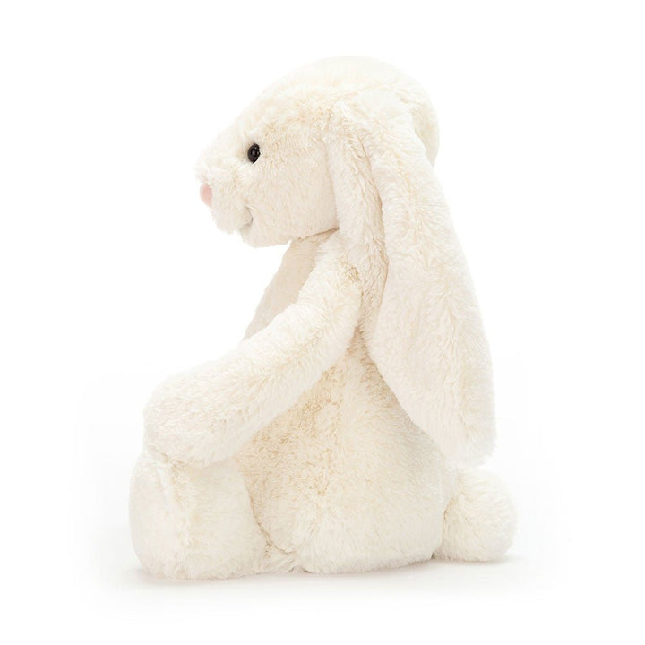 Jellycat Large Bashful Cream Bunny Side View