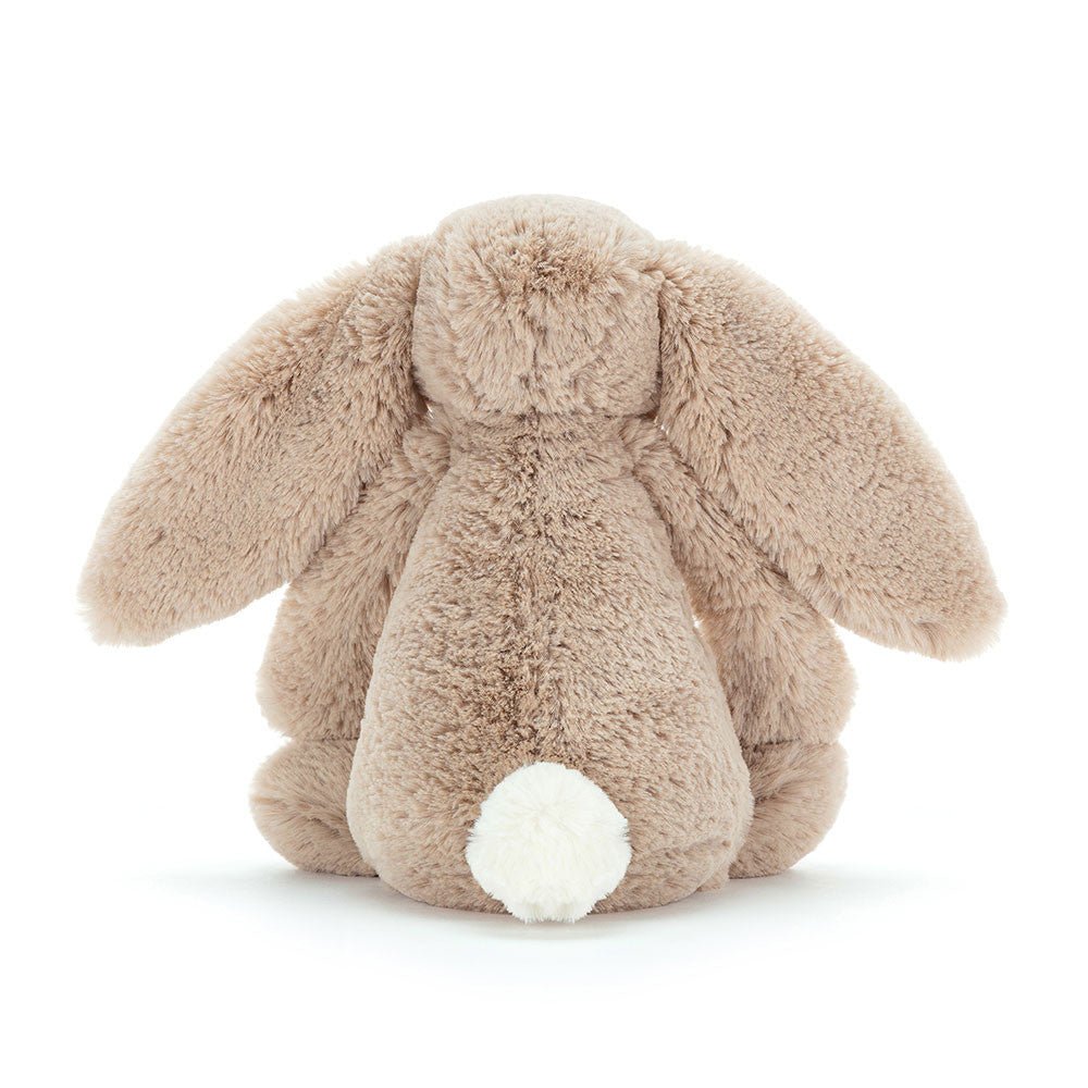 Jellycat Medium Bashful Beige Bunny Back View
