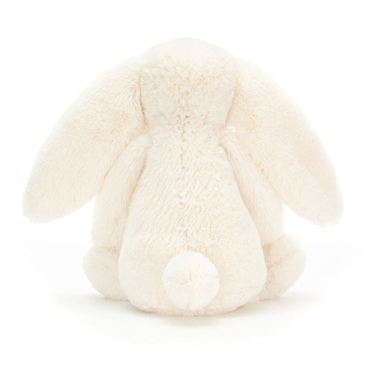 Jellycat Medium Bashful Cream Bunny Back View
