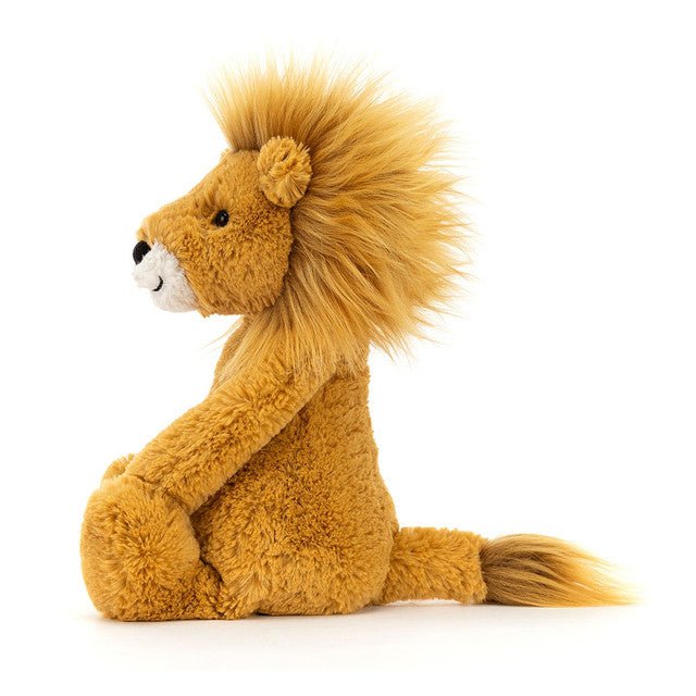 Jellycat Bashful Medium Lion Side View
