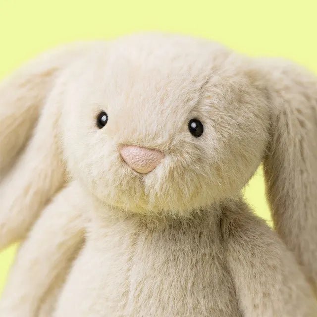 Jellycat Wheat Flufflet Bunny soft plush toy, perfect for newborn gifts and baby hampers