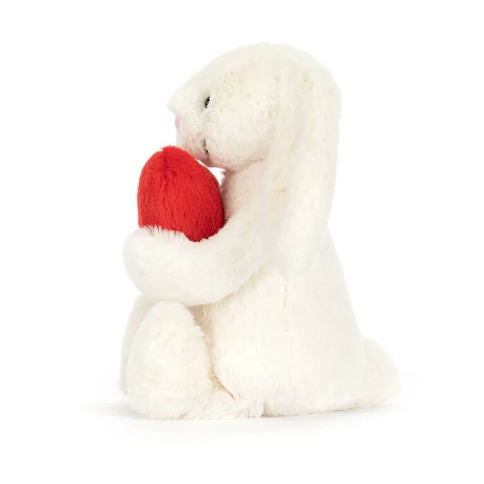 Valentine’s gift for her: Red Love Heart Bunny