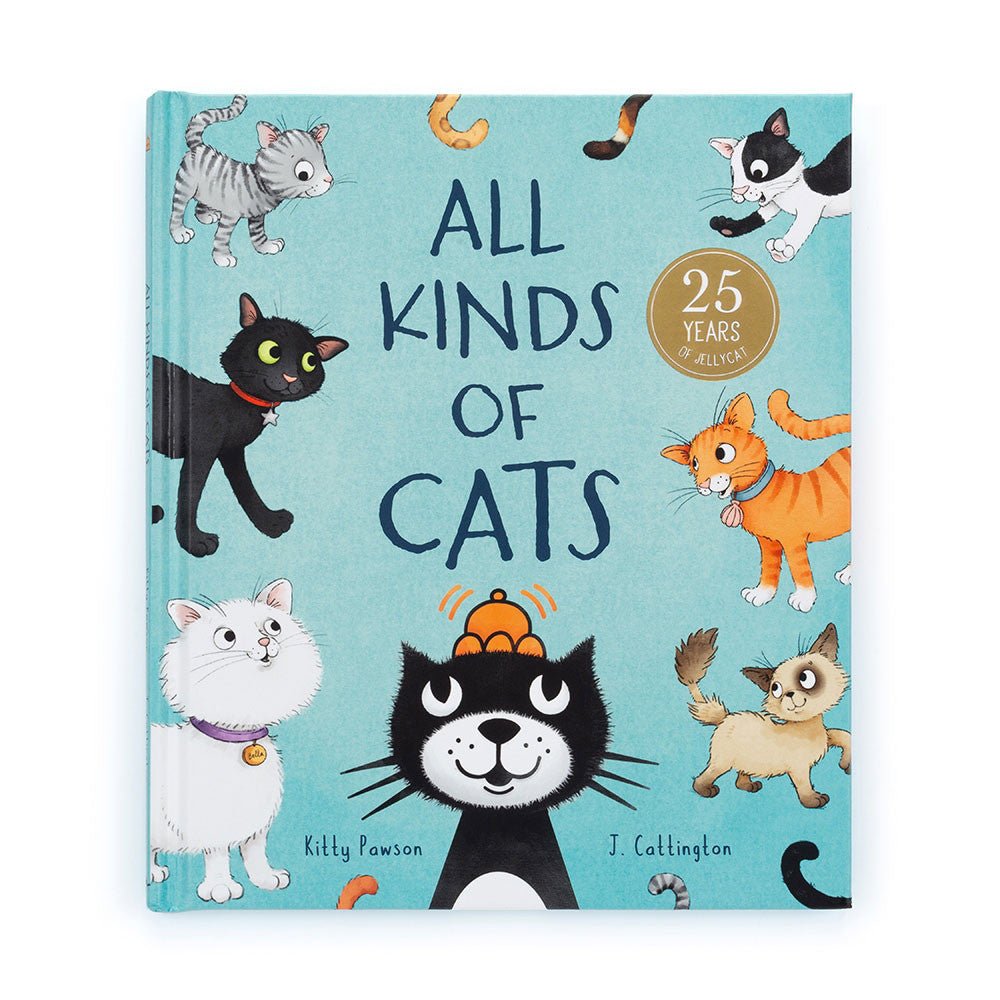 Jellycat All Kinds of Cats Book 