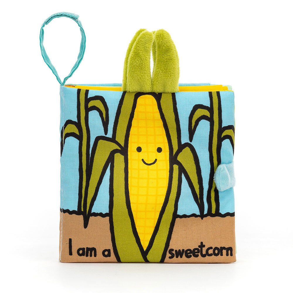 Jellycat I am a Sweetcorn Book 