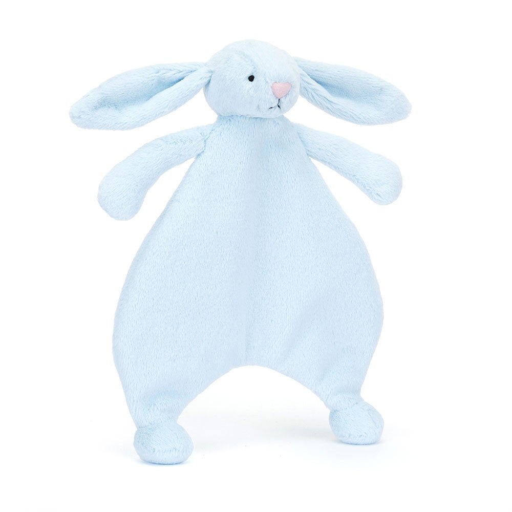 Bashful Bunny Comforter light blue colour 
