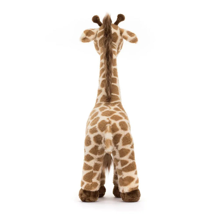 Back view of Jellycat Dara Giraffe plush giraffe perfect for gifting