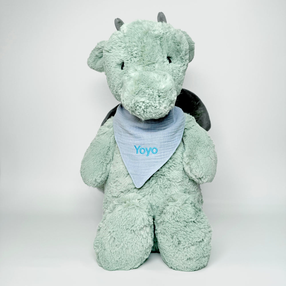 Jellycat Really Big Bashful Dragon blue colour 