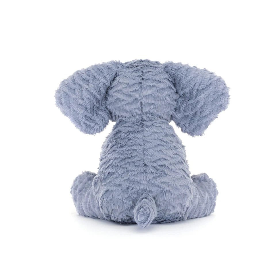 Back view of Jellycat Medium Fuddlewuddle Elephant