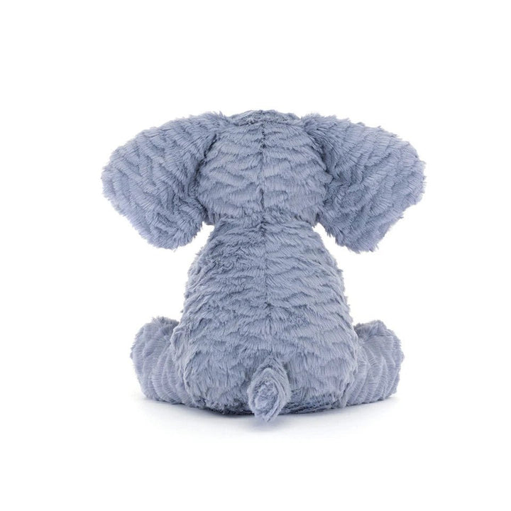 Back view of Jellycat Medium Fuddlewuddle Elephant