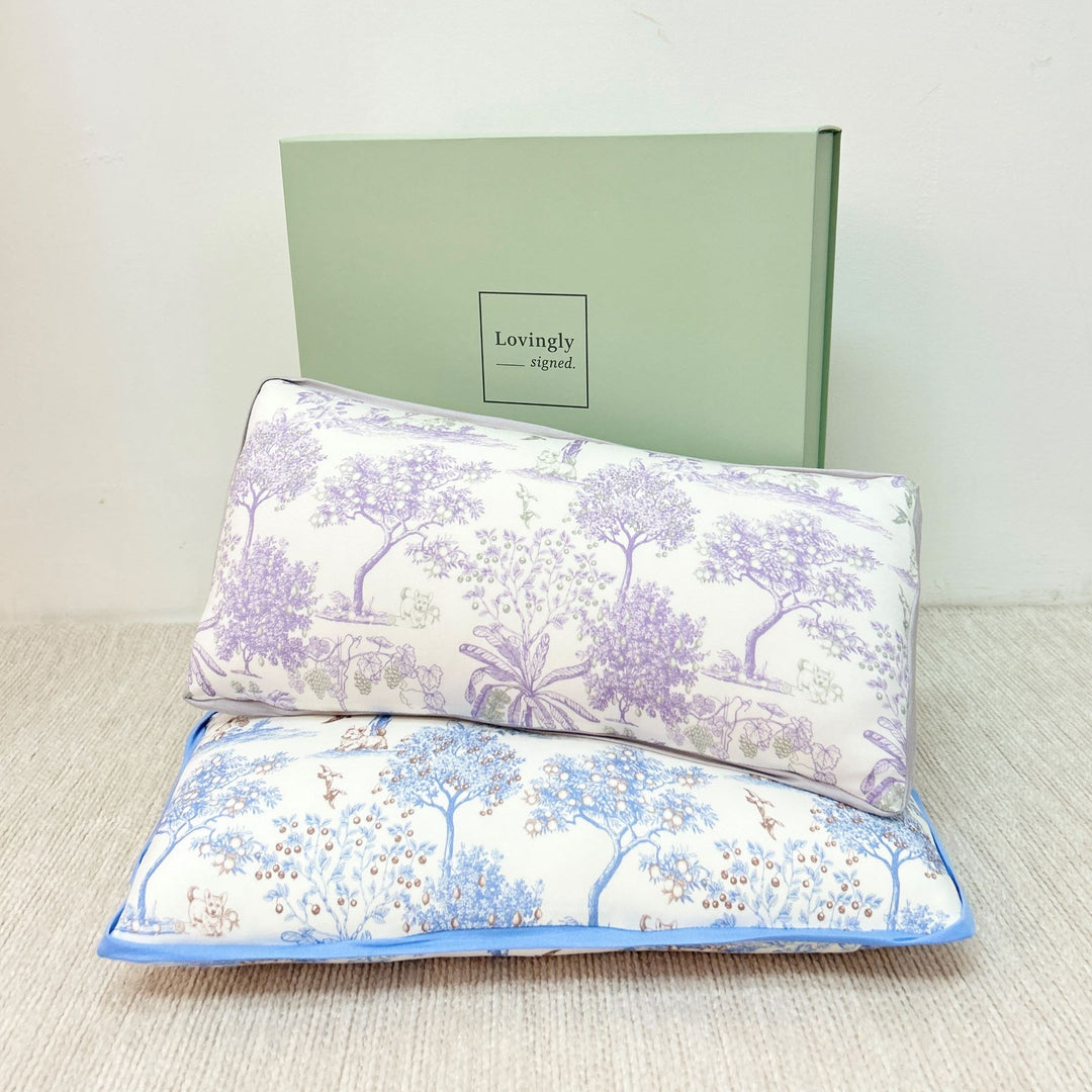 Luxe Cloud Pillow - Fruit Toile (Multiple Colour Options)