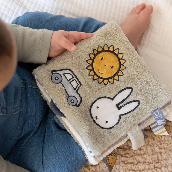 Miffy Interactive Baby Book – soft, tactile activity book for newborns