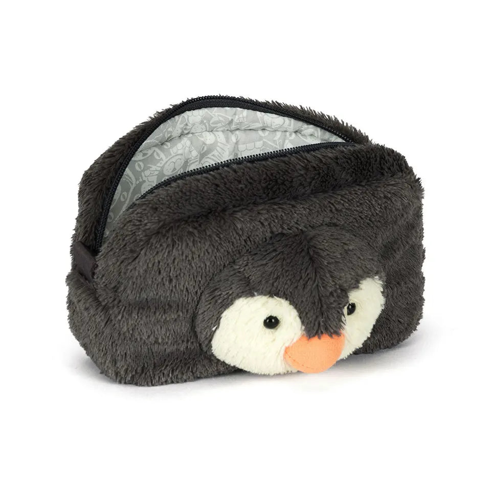 Inner of Jellycat Peanut Penguin Pouch